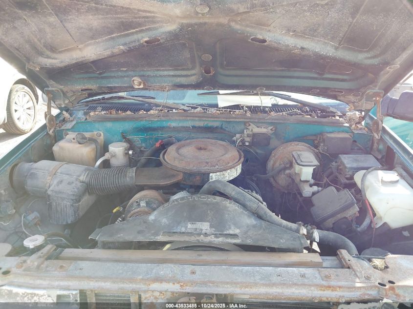 1995 Chevrolet Gmt-400 C2500 VIN: 1GCGC29K8SE272288 Lot: 43533485