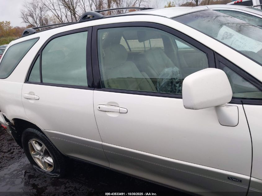 2003 Lexus Rx 300 VIN: JTJHF10U730308987 Lot: 43533491