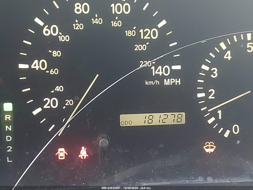 2003 Lexus Rx 300 VIN: JTJHF10U730308987 Lot: 43533491