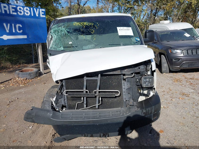2014 CHEVROLET EXPRESS 3500 WORK VAN 1GCZGTCA0E1134145