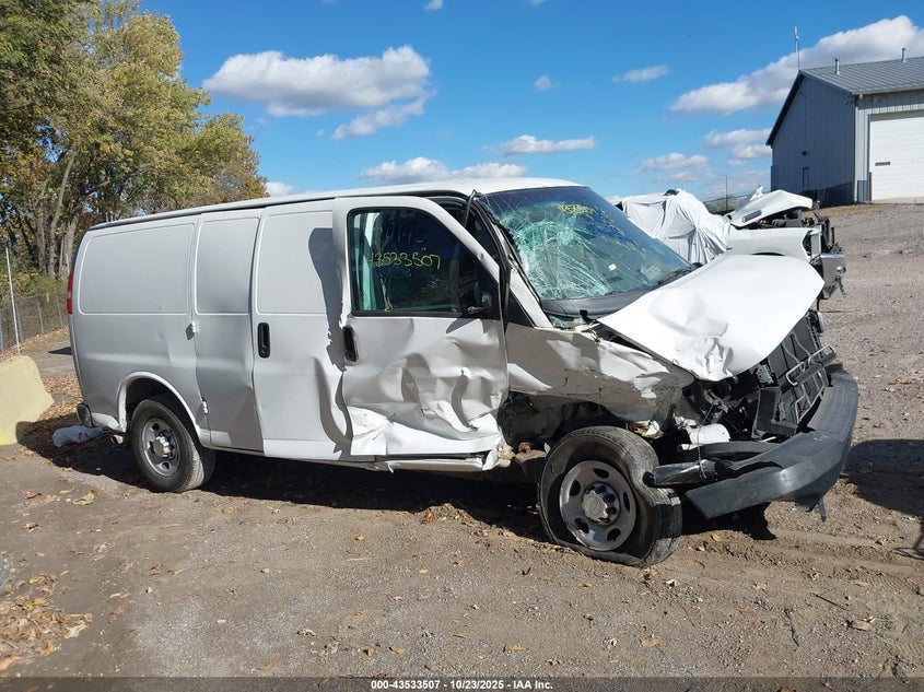 2014 CHEVROLET EXPRESS 3500 WORK VAN 1GCZGTCA0E1134145