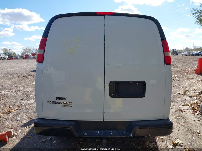 2014 CHEVROLET EXPRESS 3500 WORK VAN 1GCZGTCA0E1134145