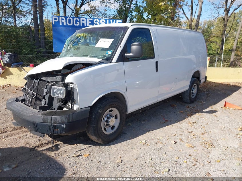 2014 CHEVROLET EXPRESS 3500 WORK VAN 1GCZGTCA0E1134145