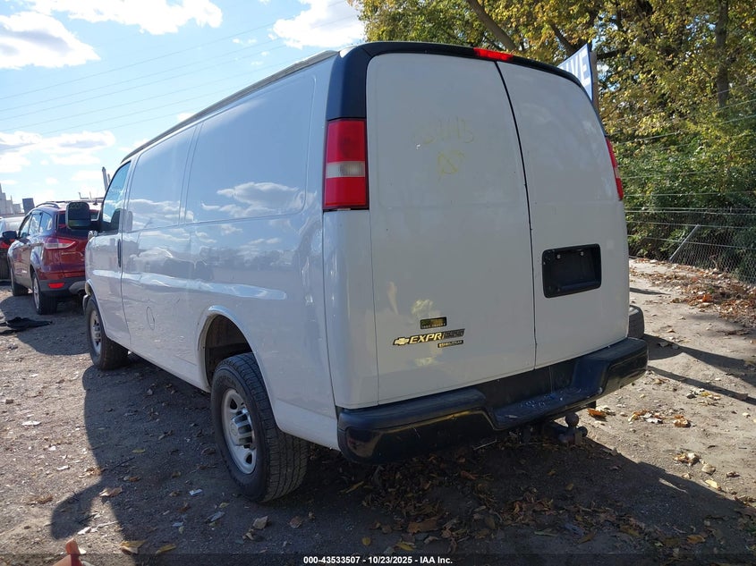 2014 CHEVROLET EXPRESS 3500 WORK VAN 1GCZGTCA0E1134145