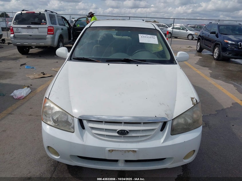 2004 Kia Spectra Ex/Lx VIN: KNAFE121245024068 Lot: 43533556