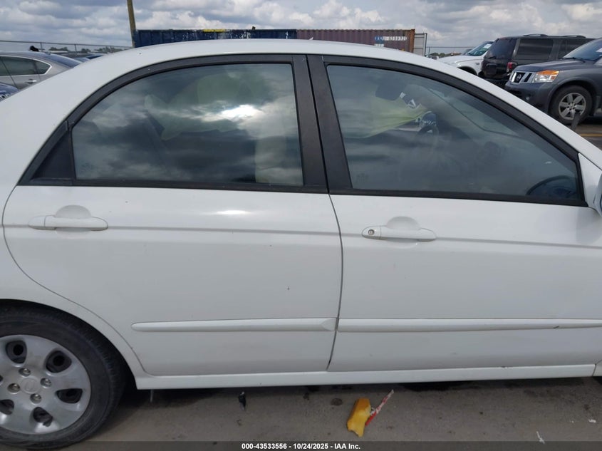 2004 Kia Spectra Ex/Lx VIN: KNAFE121245024068 Lot: 43533556