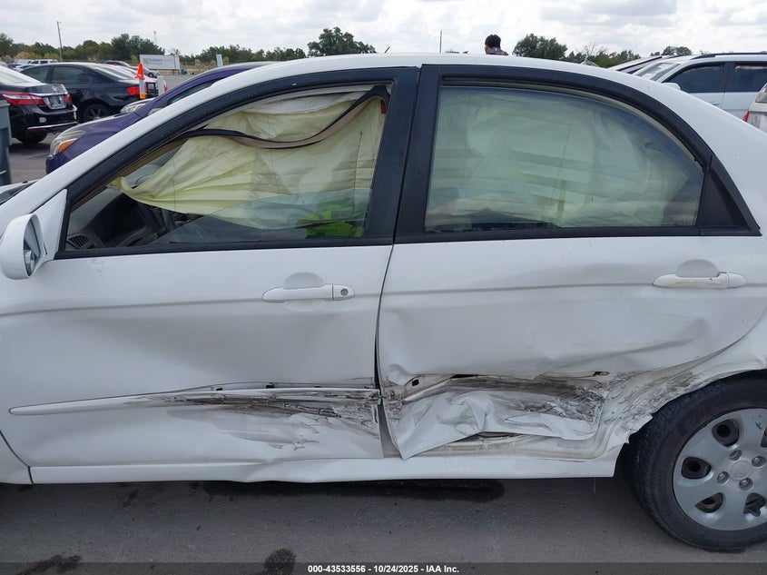 2004 Kia Spectra Ex/Lx VIN: KNAFE121245024068 Lot: 43533556