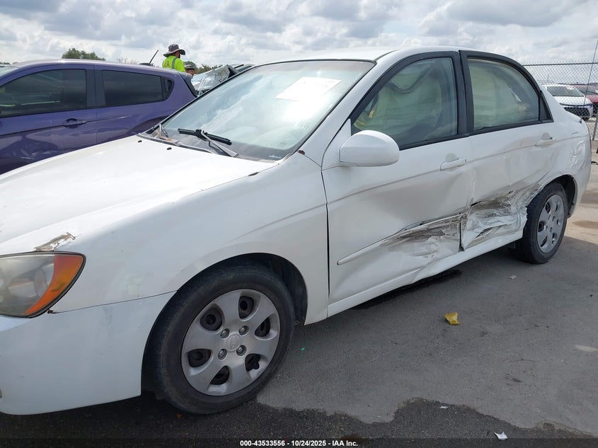 2004 Kia Spectra Ex/Lx VIN: KNAFE121245024068 Lot: 43533556