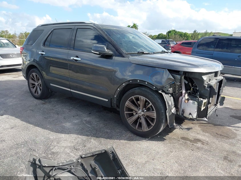 2018 FORD EXPLORER LIMITED - 1FM5K7F86JGA46877