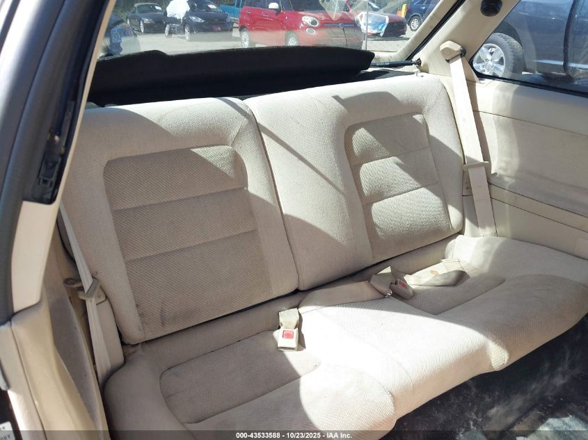 1991 Acura Integra Ls VIN: JH4DA9457MS061735 Lot: 43533588