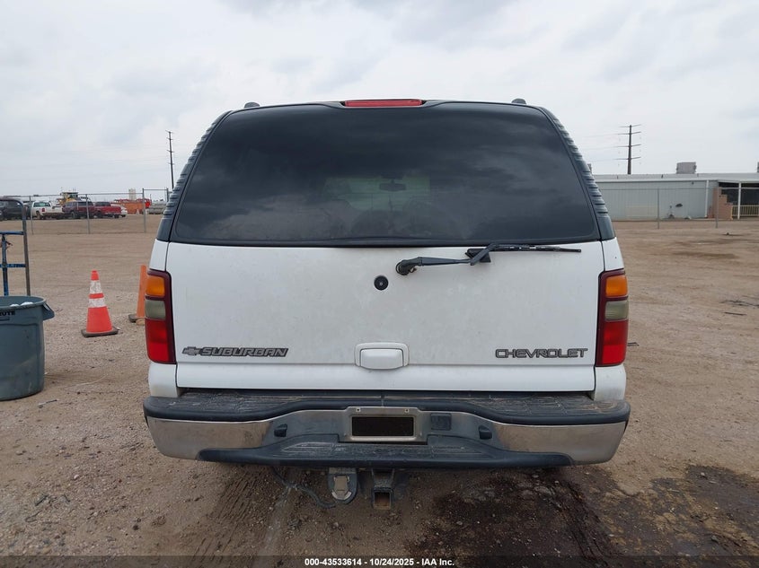 2002 Chevrolet Suburban 1500 Lt VIN: 1GNEC16Z02J222731 Lot: 43533614