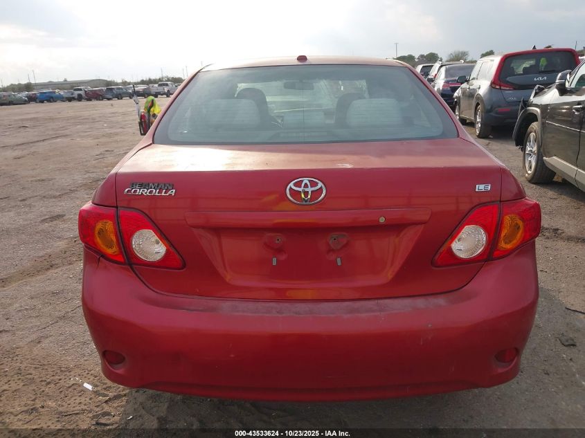 2009 Toyota Corolla Le VIN: 1NXBU40E99Z147824 Lot: 43533624