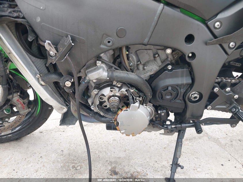 2018 Kawasaki Zx1000 R VIN: JKAZXCR16JA007282 Lot: 43533640