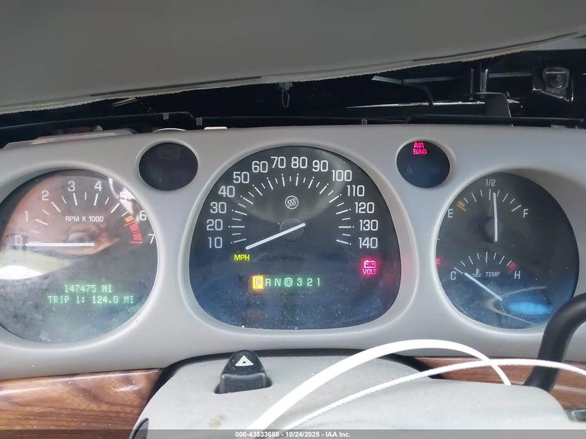 2000 Buick Lesabre Custom VIN: 1G4HP54K1Y4247793 Lot: 43533688