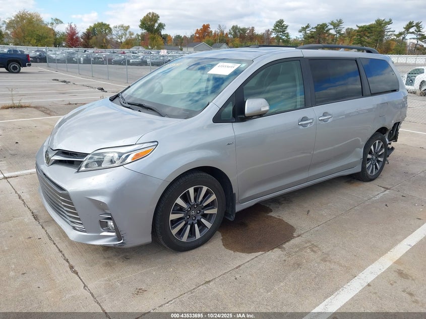 2018 TOYOTA SIENNA LIMITED PREMIUM 7 PASSENGER 5TDDZ3DC9JS208163