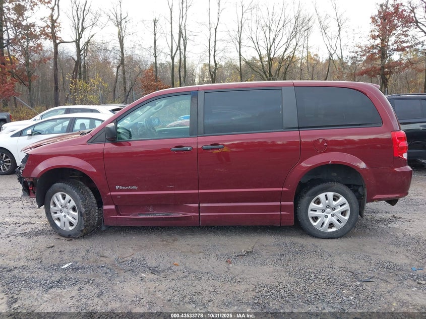 2019 Dodge Grand Caravan Se VIN: 2C7WDGBG1KR607165 Lot: 43533778