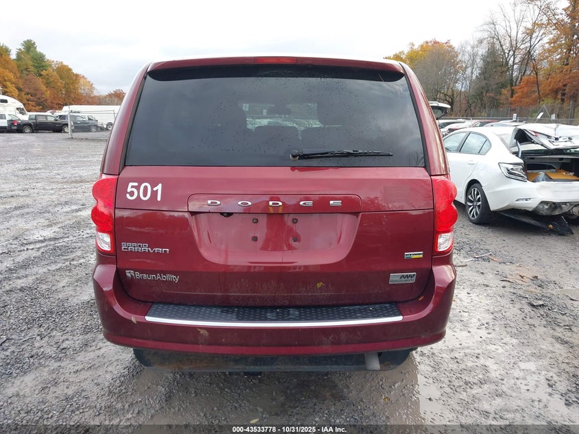 2019 Dodge Grand Caravan Se VIN: 2C7WDGBG1KR607165 Lot: 43533778