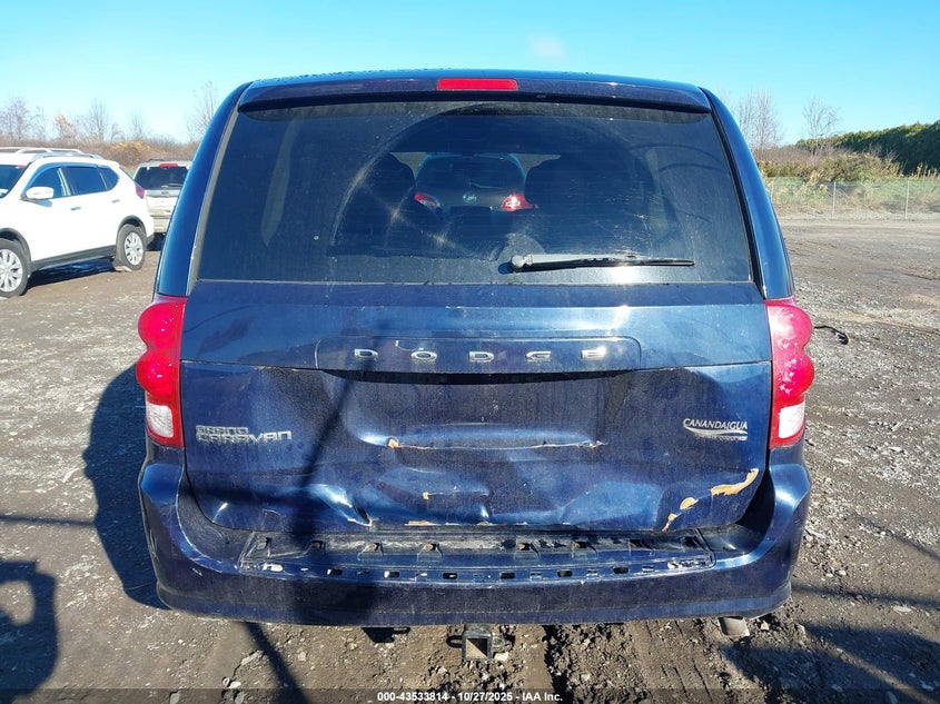 2014 Dodge Grand Caravan Se VIN: 2C4RDGBG0ER209461 Lot: 43533814
