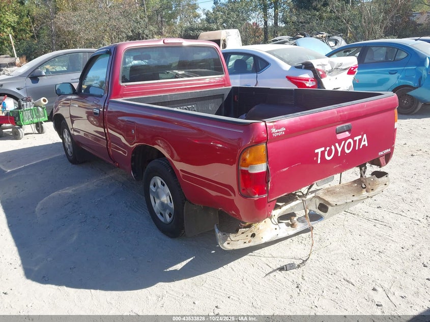 4TANL42N0VZ317370 1997 TOYOTA TACOMA photo no. 3