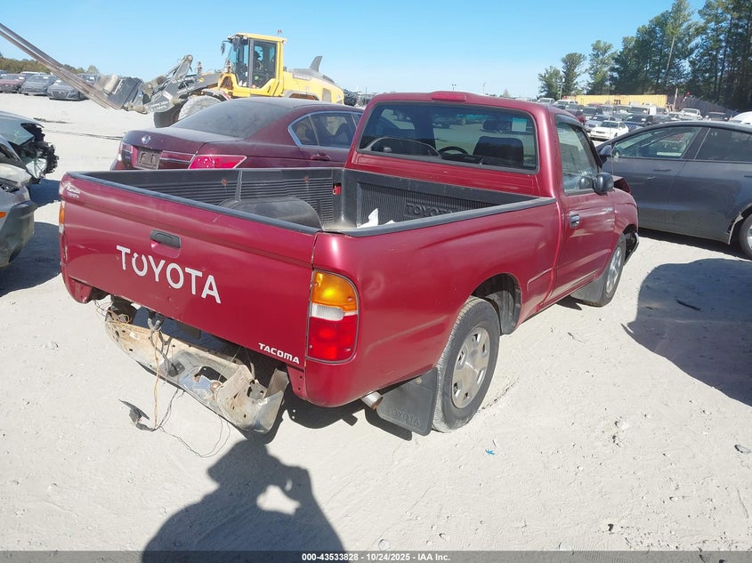 4TANL42N0VZ317370 1997 TOYOTA TACOMA photo no. 4