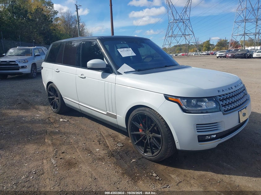 LAND ROVER RANGE ROVER 5.0L V8 SUPERCHARGED