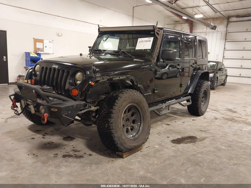 1J8GA59178L506853 2008 JEEP WRANGLER photo no. 2