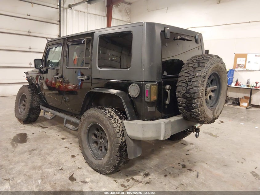 1J8GA59178L506853 2008 JEEP WRANGLER photo no. 3