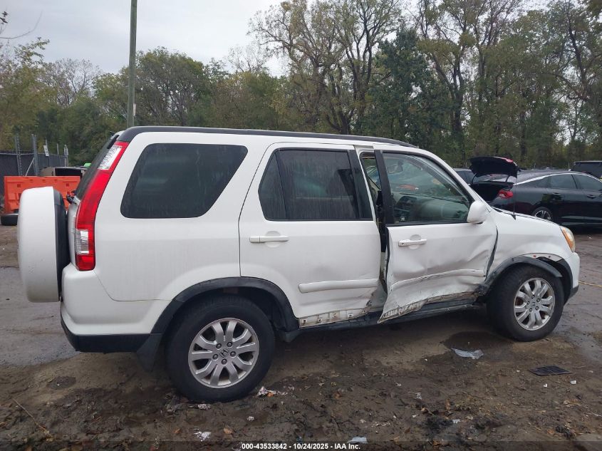 2005 Honda Cr-V Se VIN: JHLRD78935C006150 Lot: 43533842