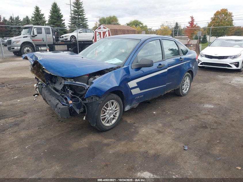 1FAHP35N59W263105 2009 FORD FOCUS photo no. 2