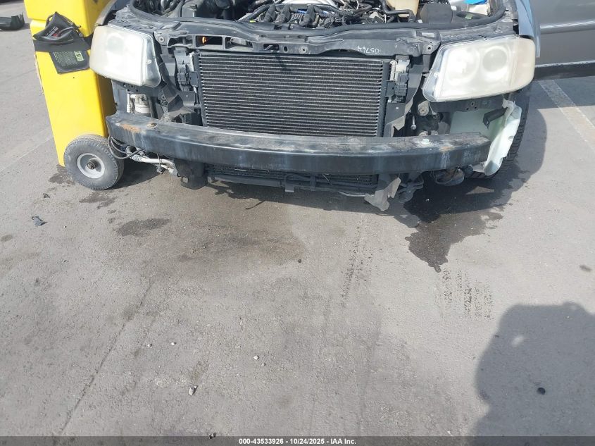 2003 Volkswagen Passat Glx VIN: WVWRH63B23E088007 Lot: 43533926