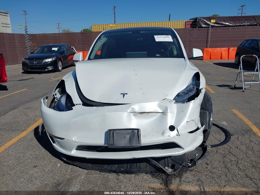 2023 Tesla Model Y VIN: 7SAYGAEEXPF591848 Lot: 43534046