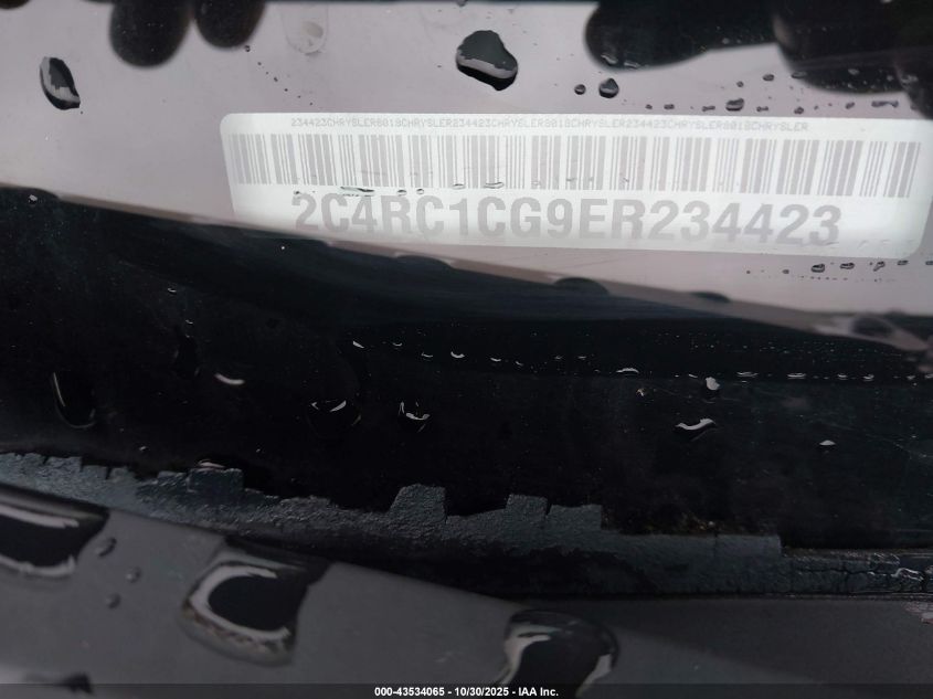 2014 Chrysler Town & Country Touring-L VIN: 2C4RC1CG9ER234423 Lot: 43534065