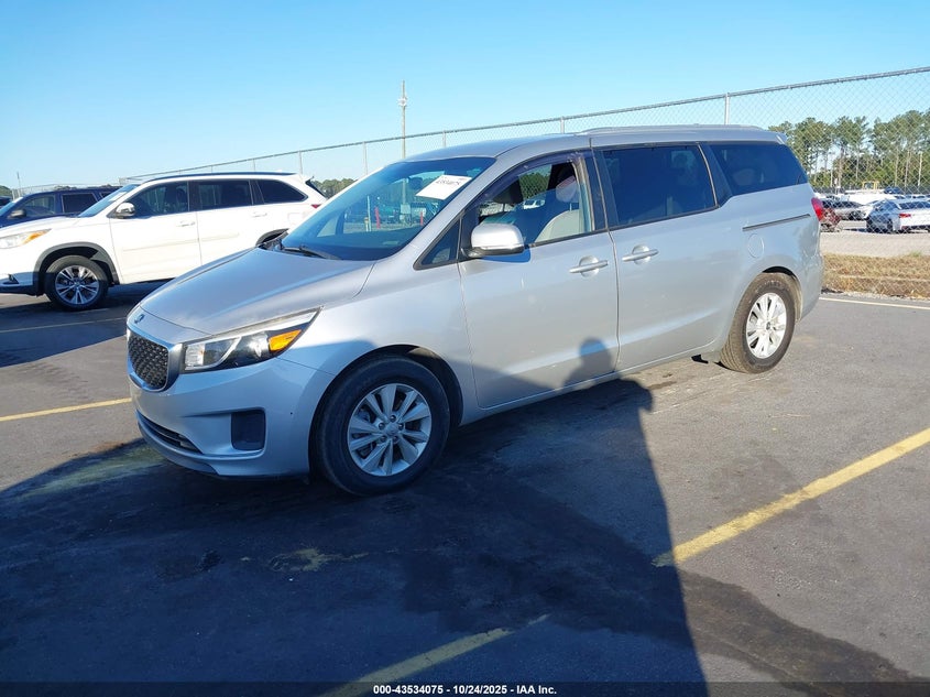 2016 KIA SEDONA LX KNDMB5C10G6198051