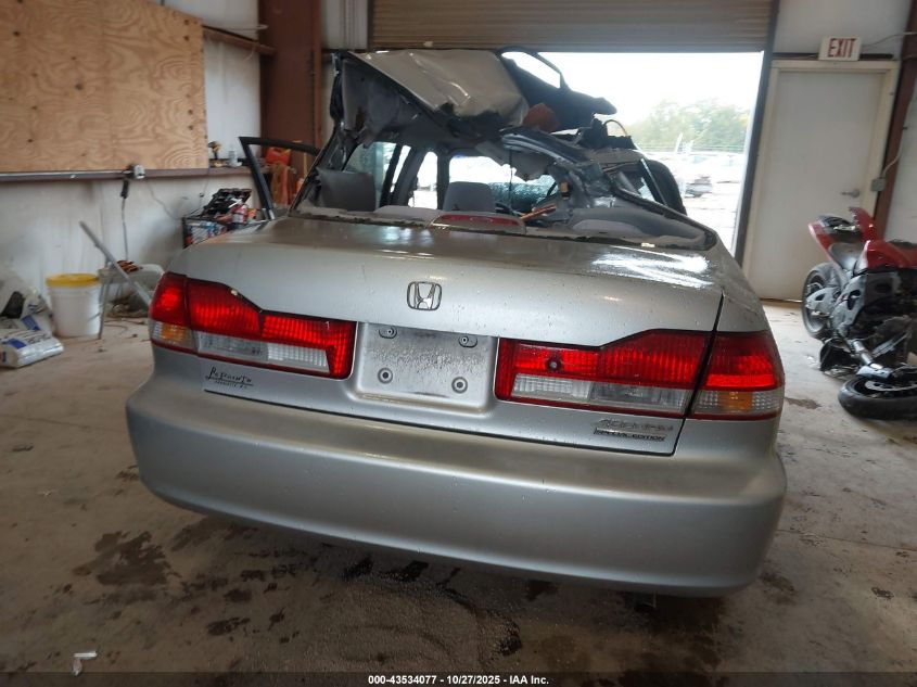 2002 Honda Accord 2.3 Se VIN: 1HGCG56722A168750 Lot: 43534077
