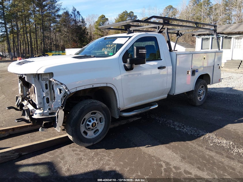 1GC0WLE76NF230278 2022 CHEVROLET SILVERADO photo no. 2