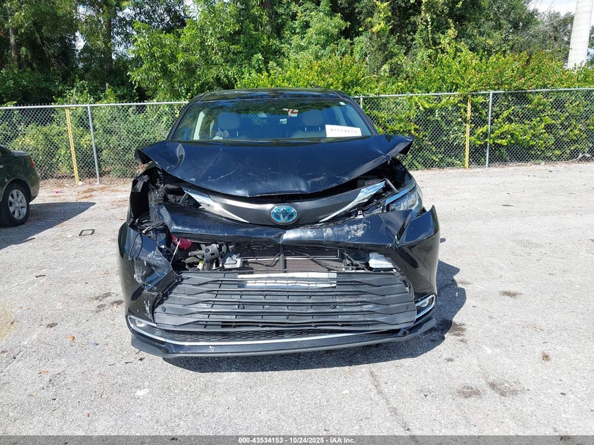 2021 Toyota Sienna Xle VIN: 5TDJRKEC0MS046195 Lot: 43534153