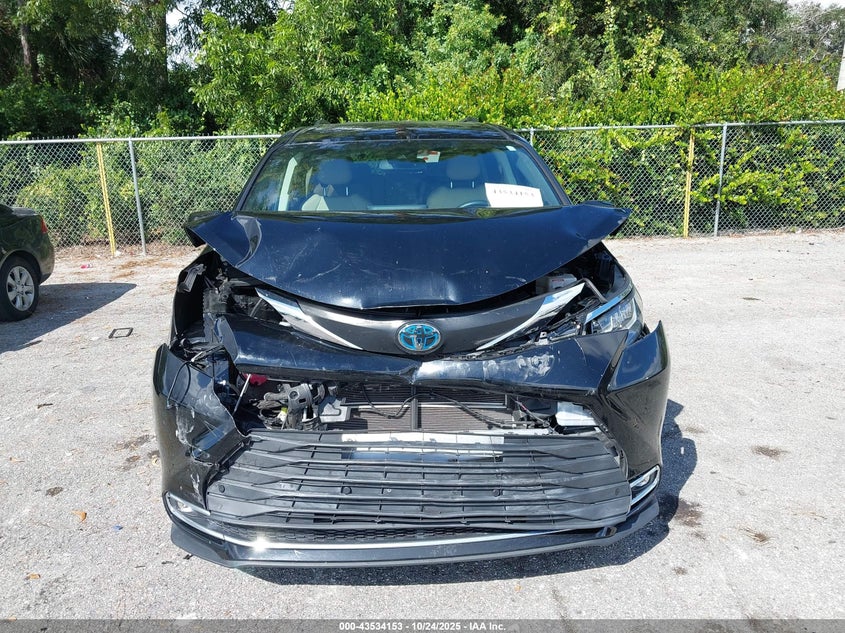 2021 Toyota Sienna Xle VIN: 5TDJRKEC0MS046195 Lot: 43534153