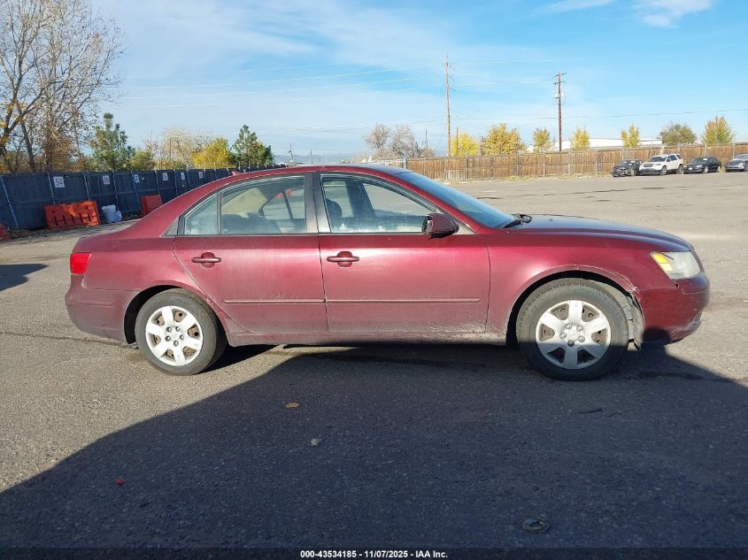 2009 Hyundai Sonata Gls VIN: 5NPET46C89H516547 Lot: 43534185