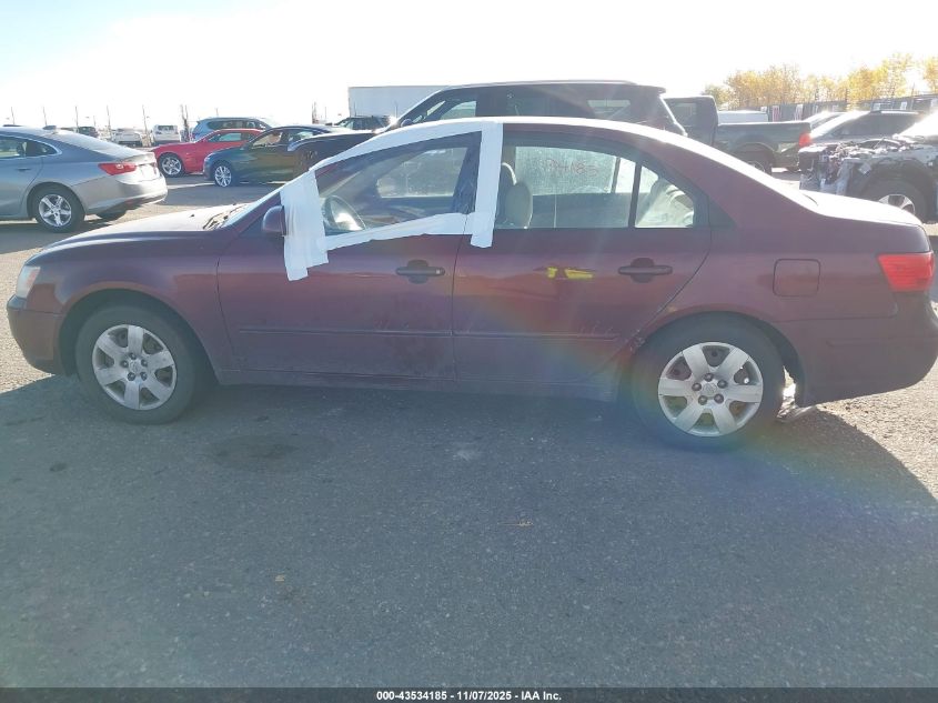 2009 Hyundai Sonata Gls VIN: 5NPET46C89H516547 Lot: 43534185