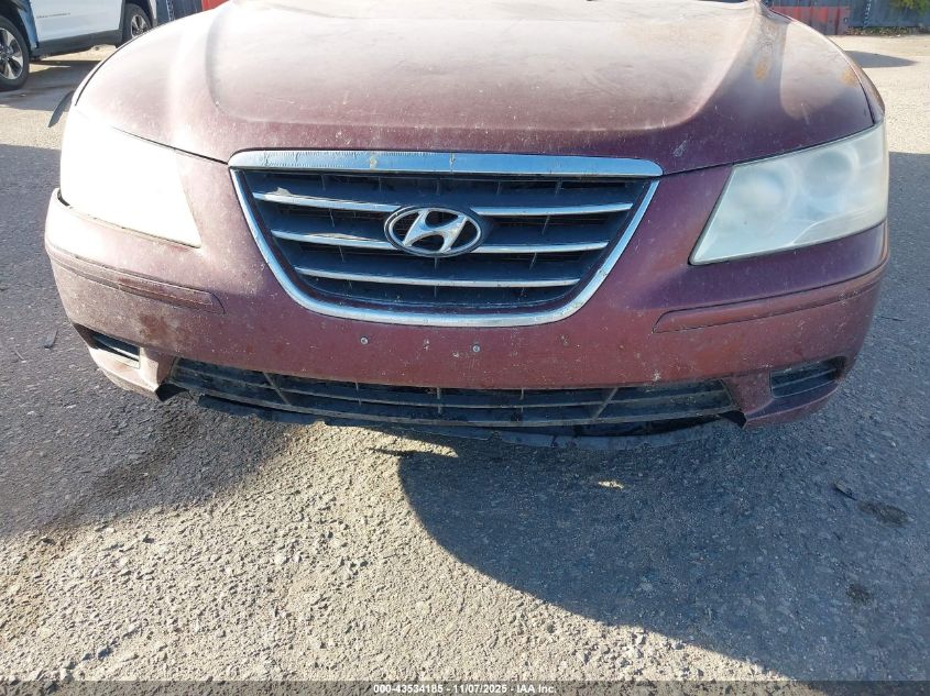 2009 Hyundai Sonata Gls VIN: 5NPET46C89H516547 Lot: 43534185