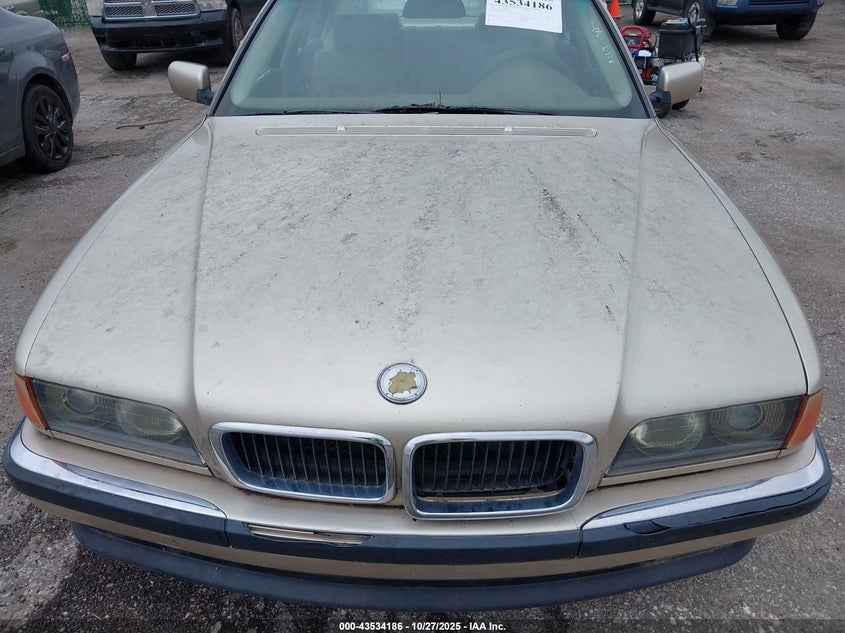 1998 BMW 740Ia VIN: WBAGF8322WDL53511 Lot: 43534186