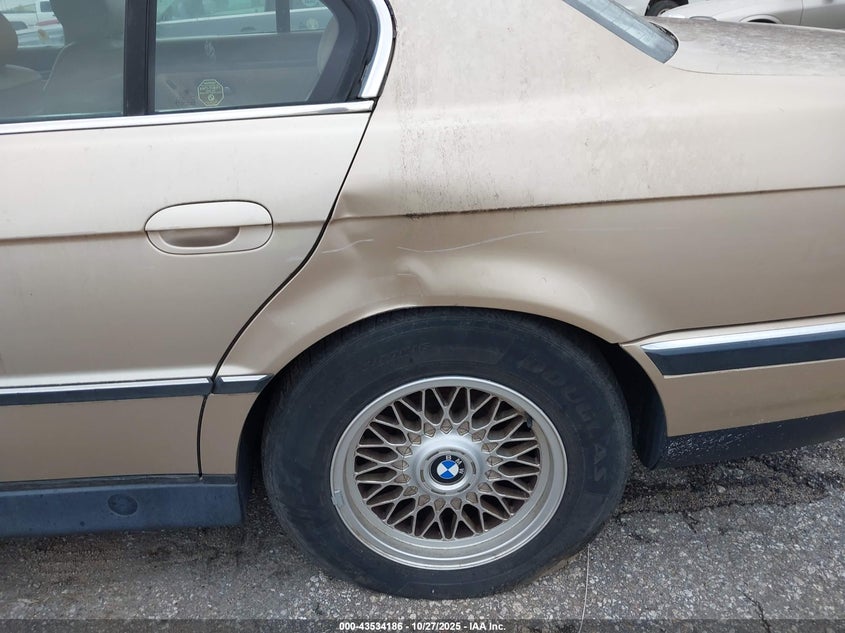 1998 BMW 740Ia VIN: WBAGF8322WDL53511 Lot: 43534186