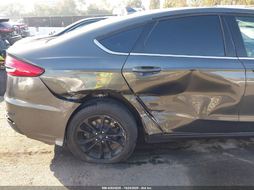 2020 Ford Fusion Se VIN: 3FA6P0HD6LR112809 Lot: 43534220