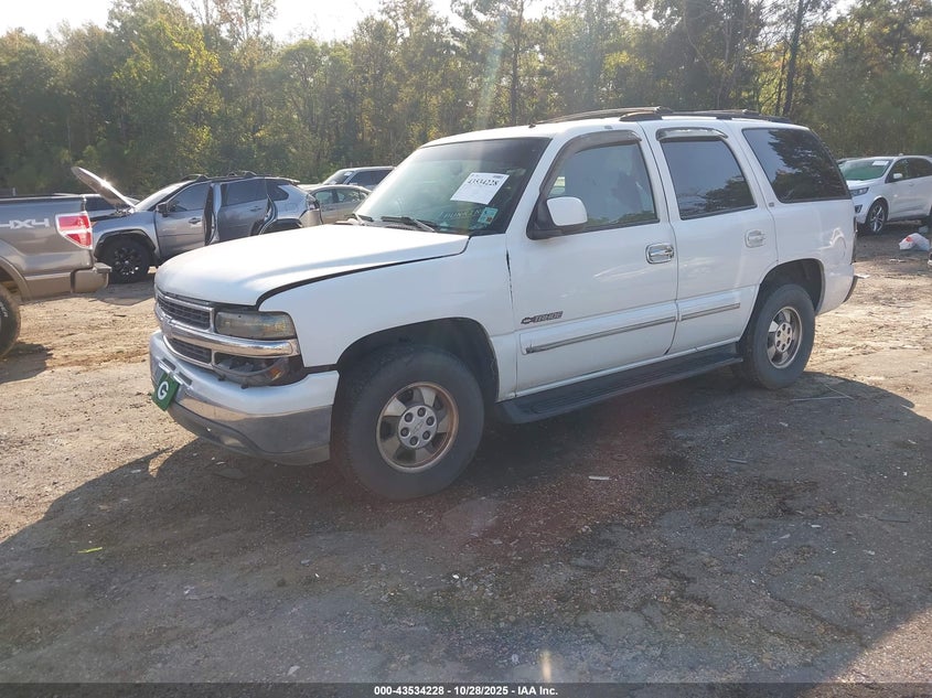 1GNEK13Z52J101426 2002 CHEVROLET TAHOE photo no. 2