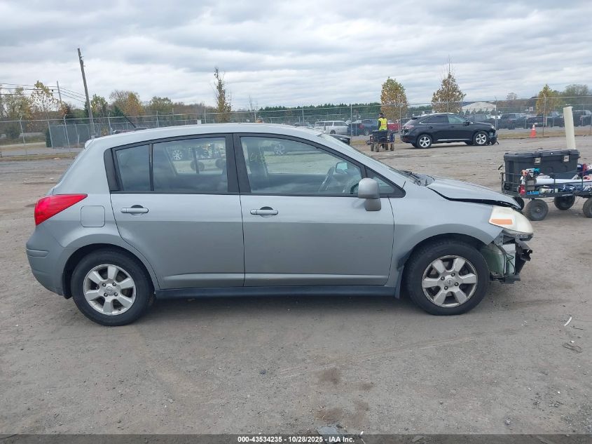 2007 Nissan Versa 1.8Sl VIN: 3N1BC13E17L400436 Lot: 43534235