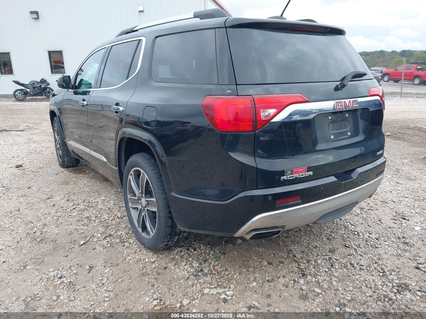 Vin: 1gkknxls9hz200967, lot: 44029277, gmc acadia denali 20173