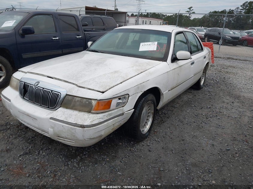 2MEFM75W61X712485 2001 MERCURY GRAND MARQUIS photo no. 2