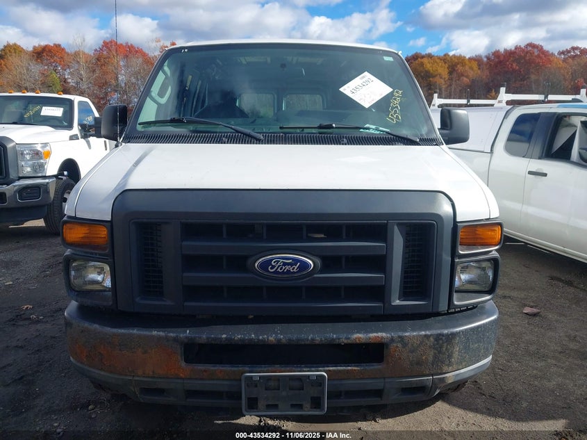 2014 Ford E-350 Super Duty Commercial VIN: 1FTSE3EL2EDA92307 Lot: 43534292
