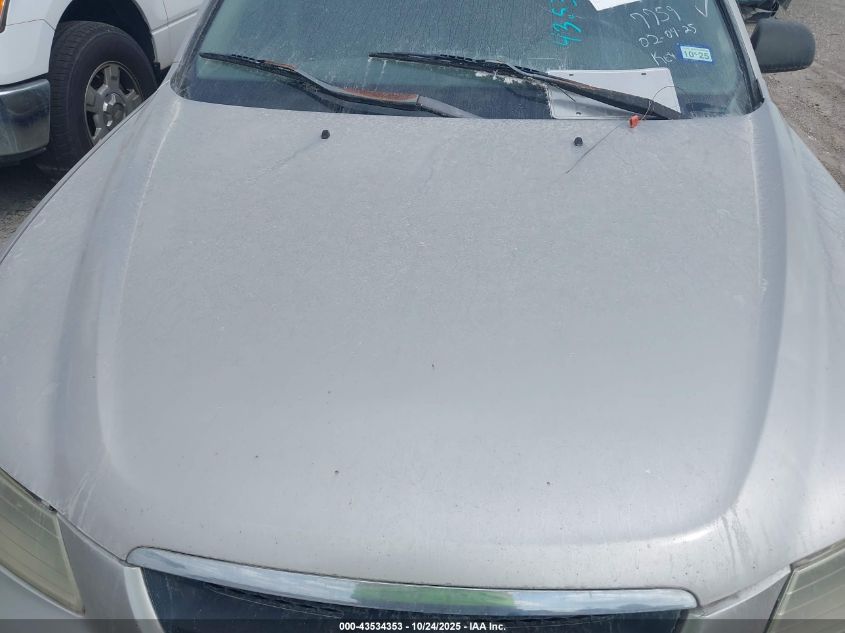 2006 Hyundai Sonata Gls V6/Lx V6 VIN: 5NPEU46F76H117759 Lot: 43534353