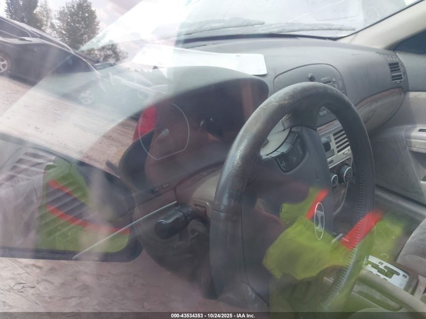 2006 Hyundai Sonata Gls V6/Lx V6 VIN: 5NPEU46F76H117759 Lot: 43534353